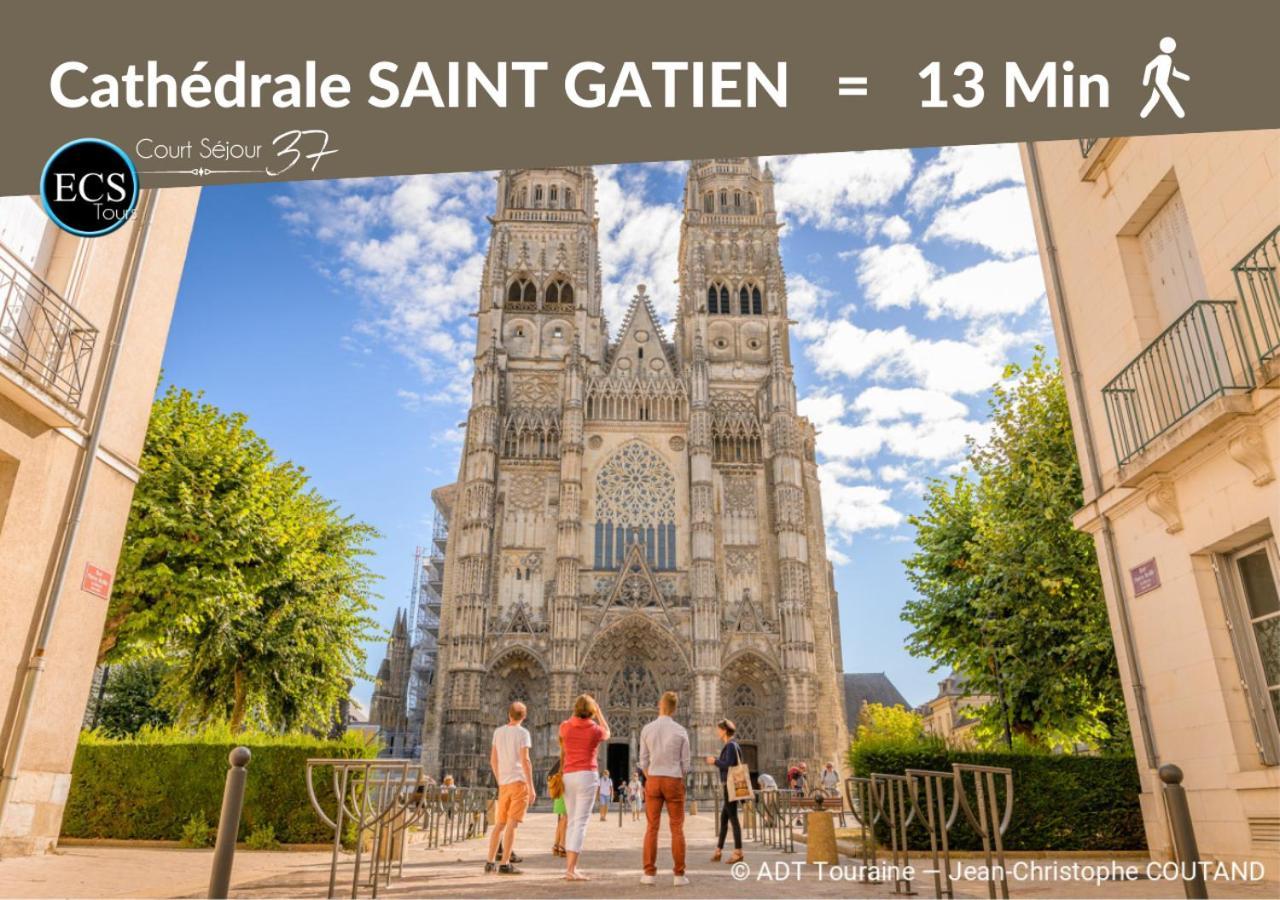"Cozy Zen" 1 Grande Chambre - Calme - Arrivee Autonome - 6 Pers - Parking Gratuit Tours Exterior foto